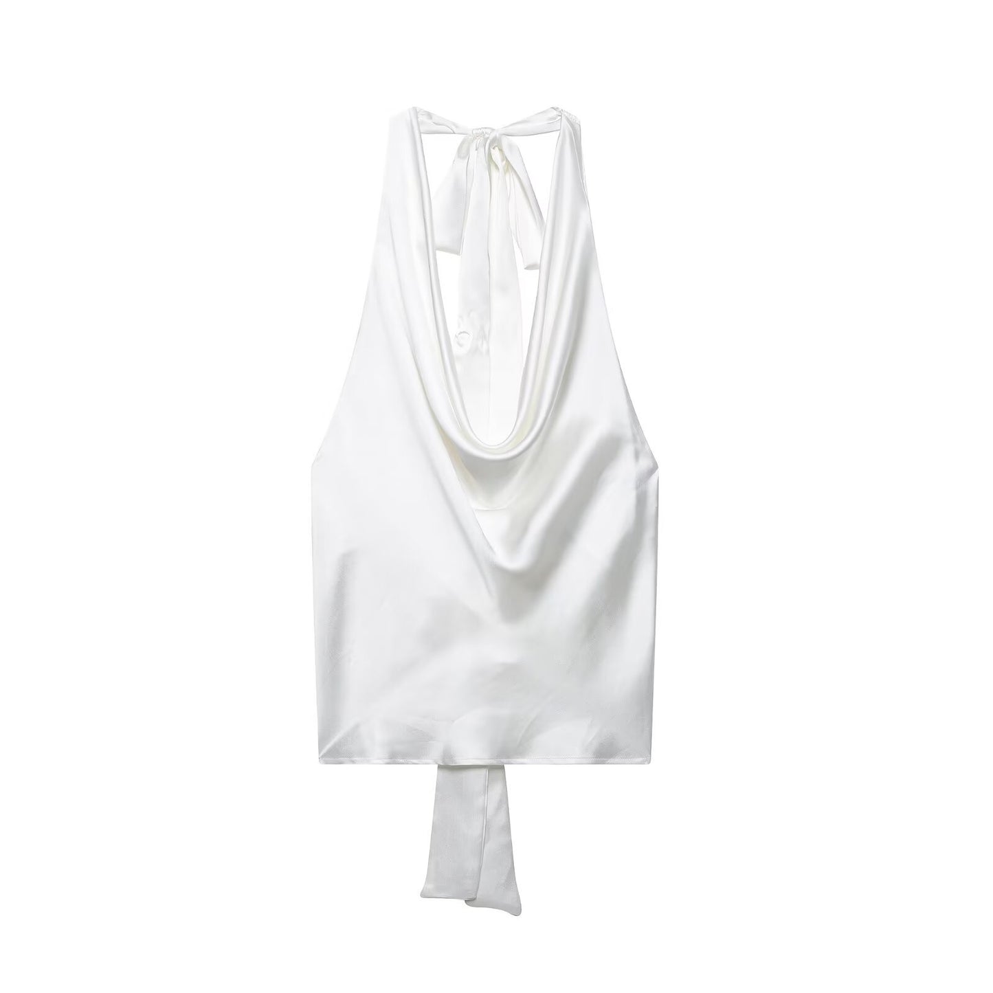 Satin Party Evening Women Midi Dress Elegant Keyhole Back A-Line Robe Sleeveless Female Long Dresses