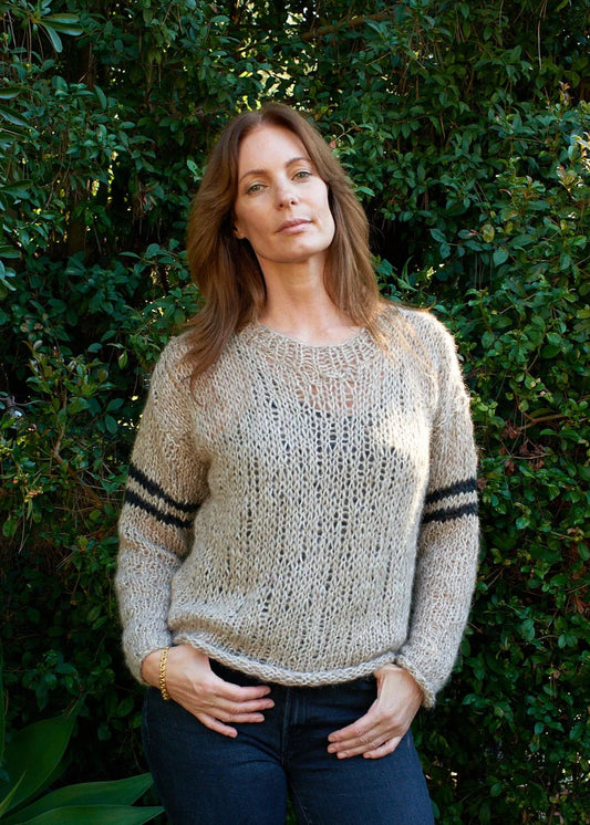 Sophia in Cotton Stripe